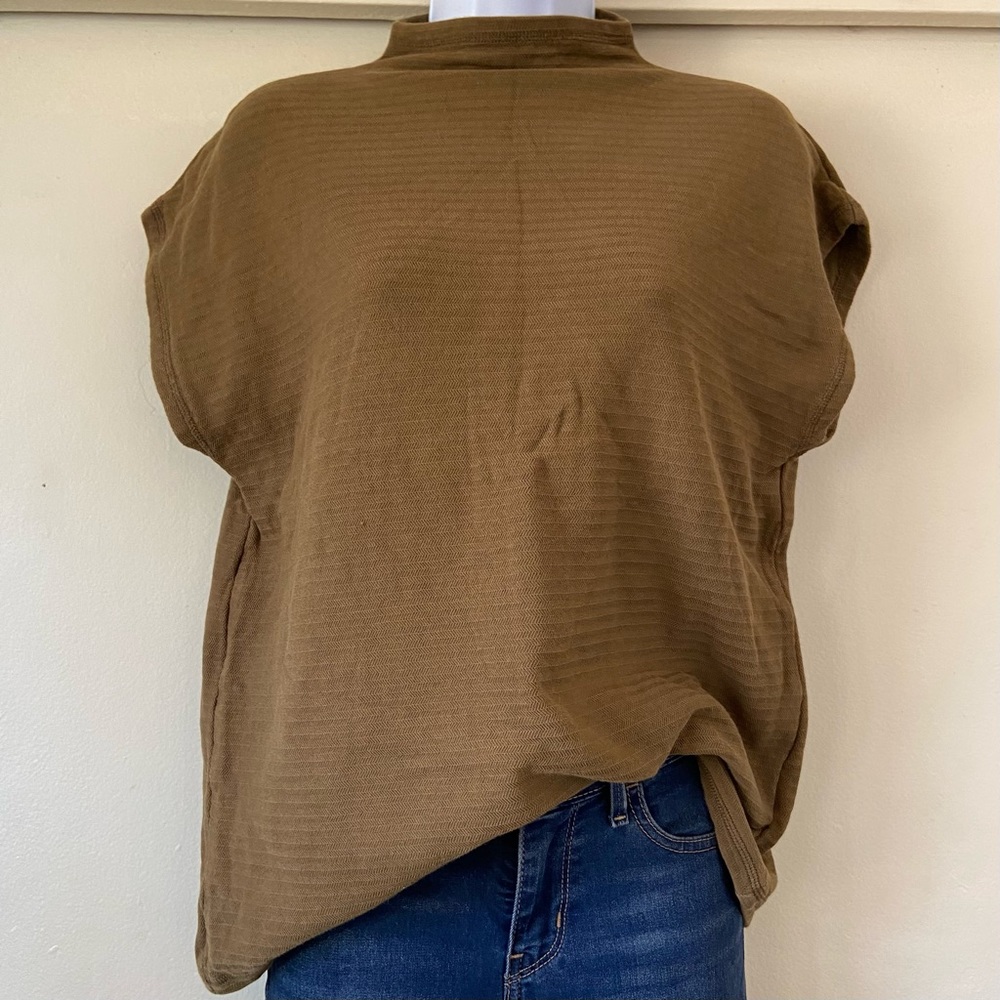 Madewell Oversized Funnelneck Tunic Top